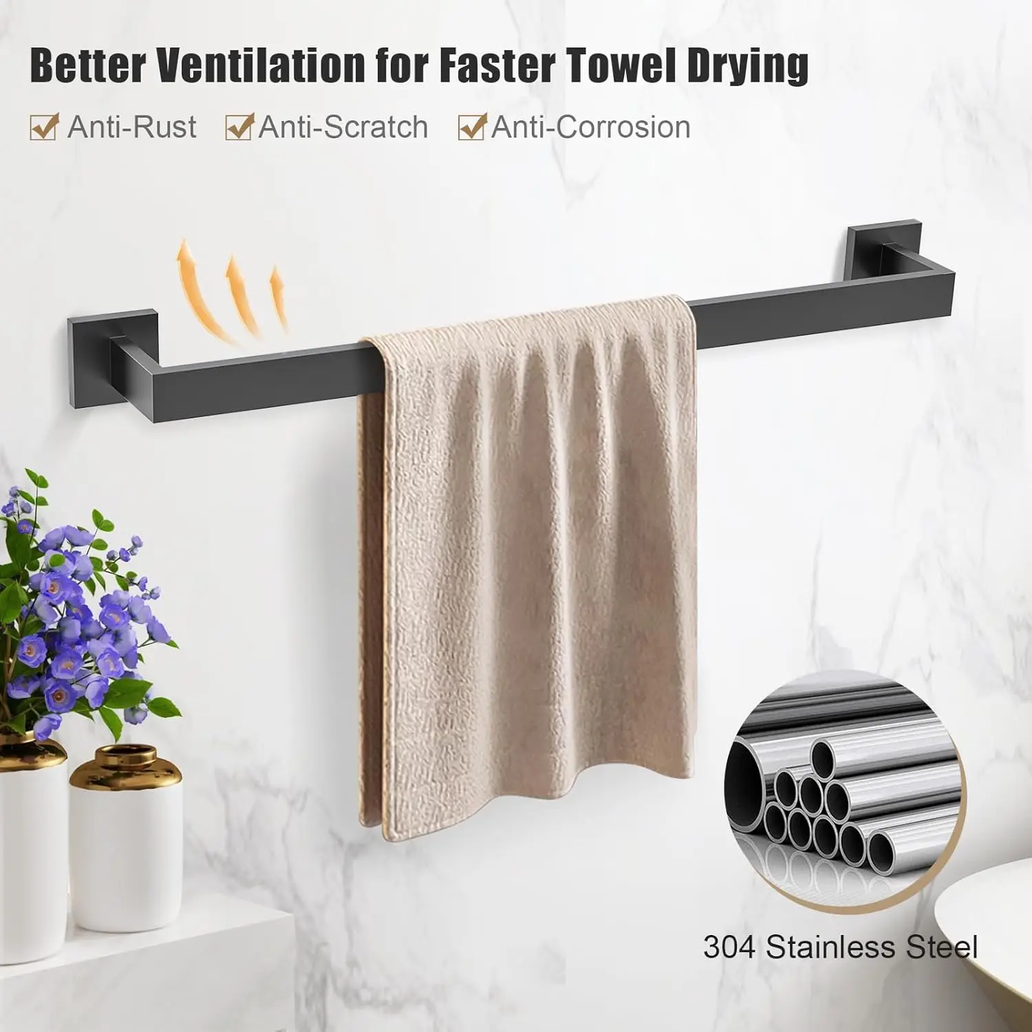 Thumbnail 2 - #17 Trending Bathroom Towel Bars Right Now