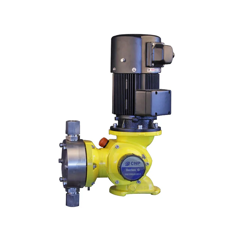 مضخة قياس الحجاب الحاجز الميكانيكية CNF مقاومة للأحماض والقلويات المصنوعة من البلاستيك الهندسي للمواد الكيميائية السائلة