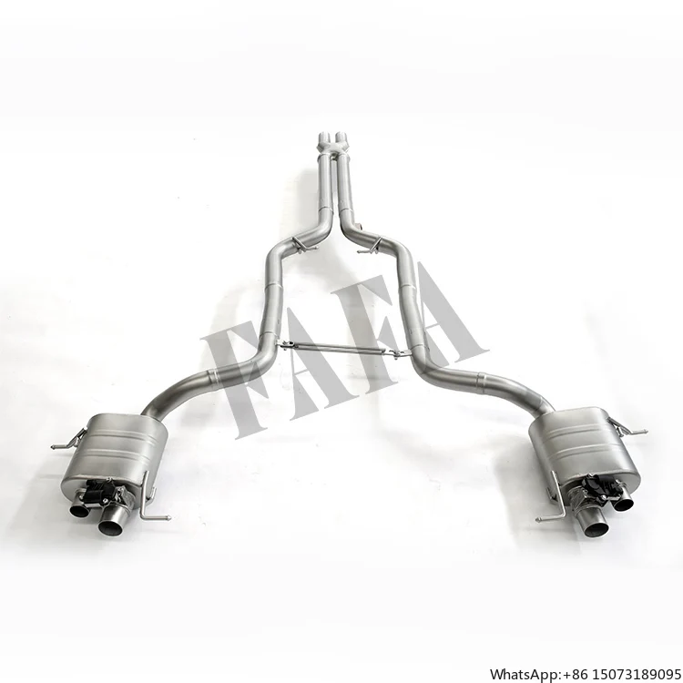 

For GT Car Exhaust System Middle and Rear Section High Performance Catback Exhaust Pipe Electric Valve Muffler Exhaust