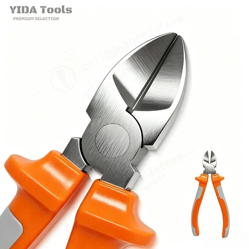 Industrial Grade Wire Pliers Wire Rope Pliers Flat Nose Multi Function Tool Combined Cutting Stripping Crimping Hand Tools