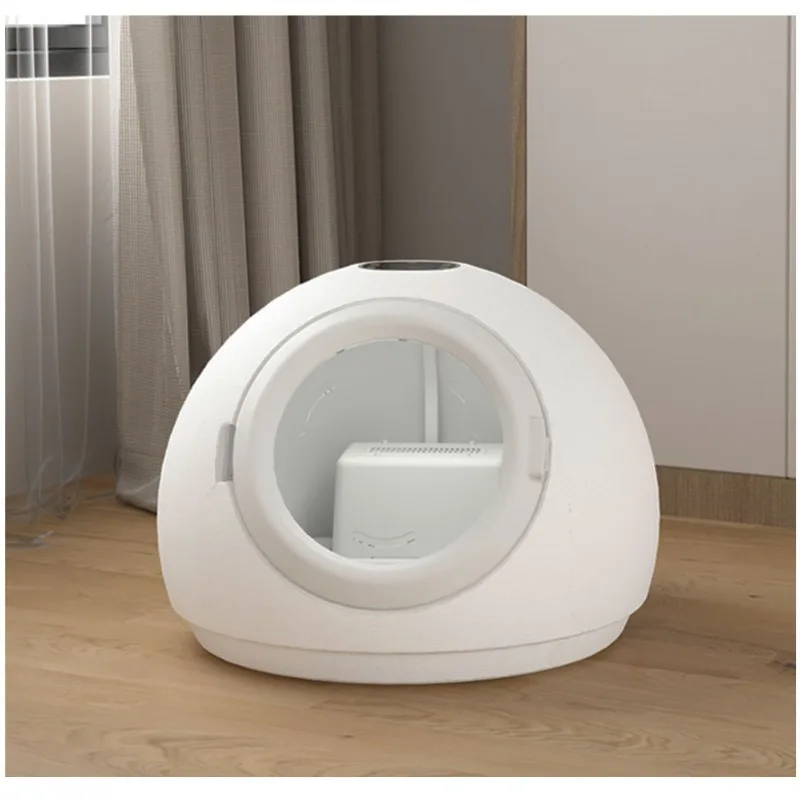 

Pet Drying Box Automatic Smart Home Large Capacity Cat Dog Hair Blowing Mute Dryer 360 Ring