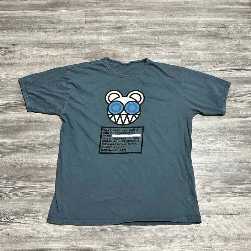Radiohead Kid A Test Specimen T Shirt Ok Computer Fan