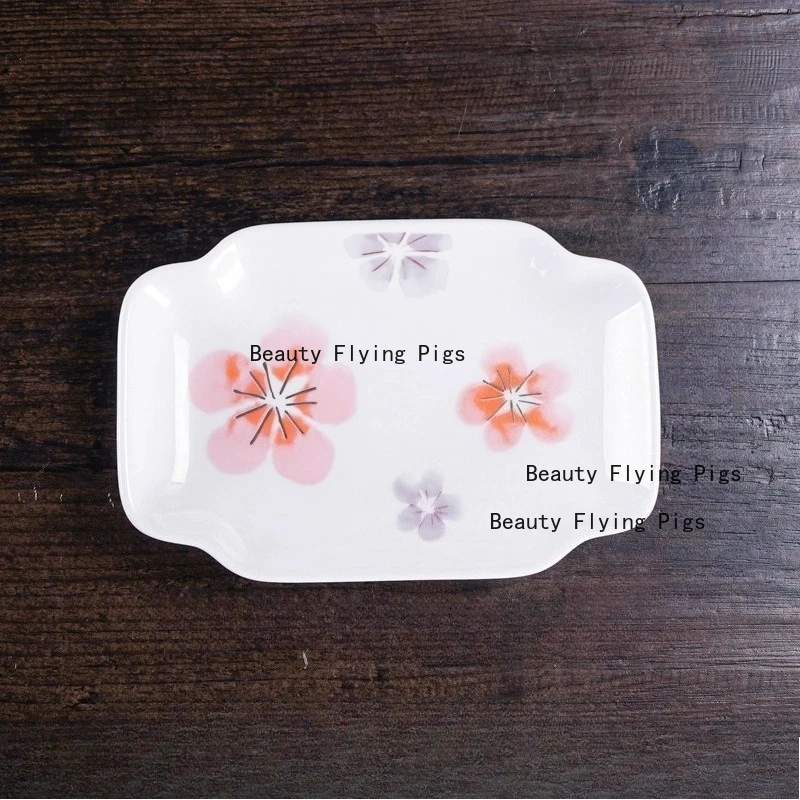 

1pc Ceramic Soap Dish, Soap Rack for Student Dormitories Portable Soap Box, Bathroom Accessories, Household Merchandises