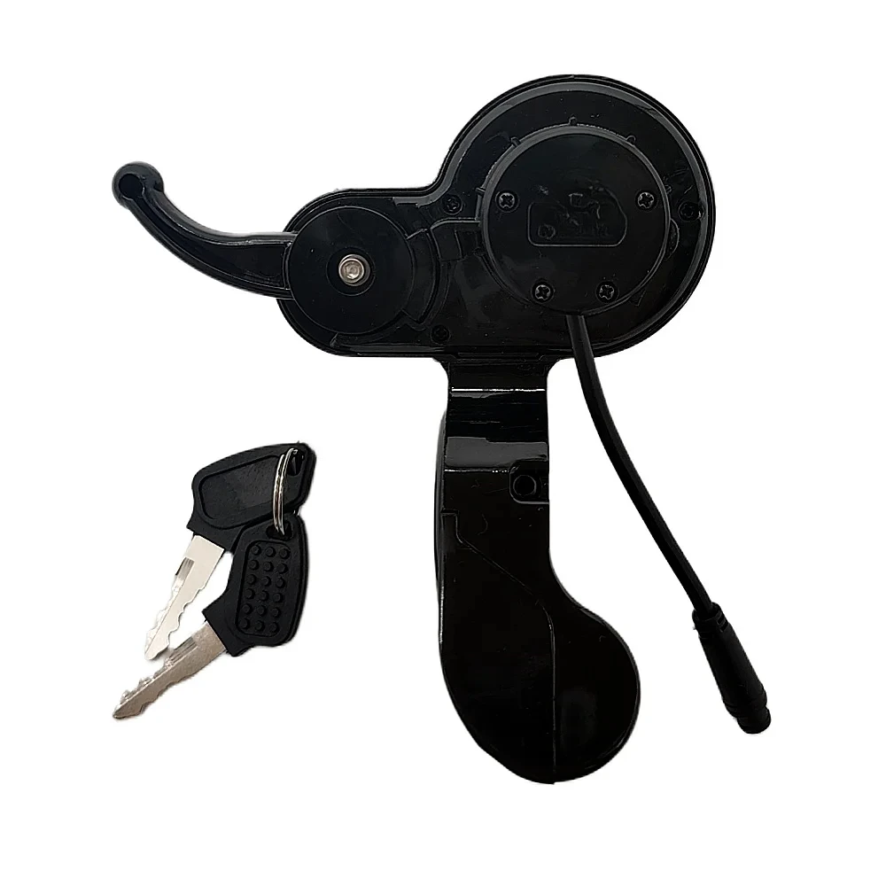 LCD Display Throttle 6 Pin Switch with Electric Door Lock Key for Hitway H5 Electric Scooter Meter Dashboard Parts
