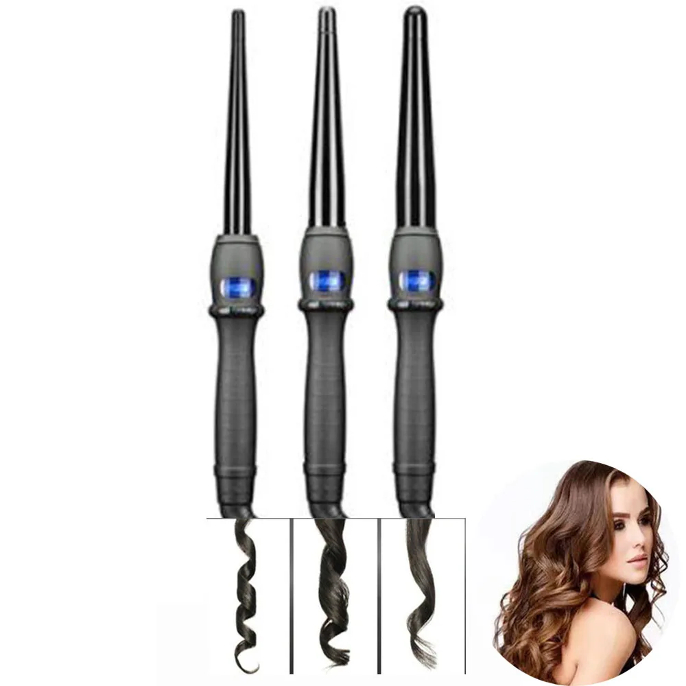 Hair Styling Supplies Curling Iron LED Electric Hair Curler Curling Tongs Hair Styler Crimper Hair Iron Wavy Hair