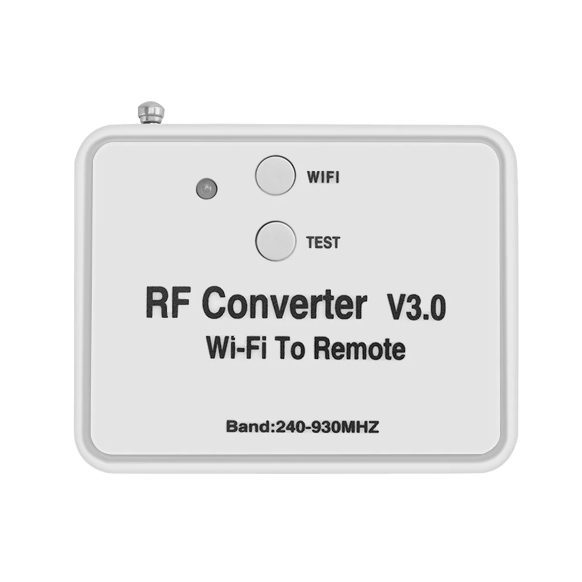 Universal Wireless Wifi to RF Converter Phone Instead Remote Control 240-930Mhz for Smart Home