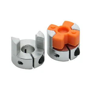 مقرنة ألومنيوم ثنائية الفك Lf ، d25l30 ، لموصل محرك متدرج ، عمود مرن ، 5/6 / 6.35 / 8/10/12 / 12.7 / 14 مم ، 5 × 8 مم أعلى 8 مبيعات سلم الألومنيوم 10 م - No5