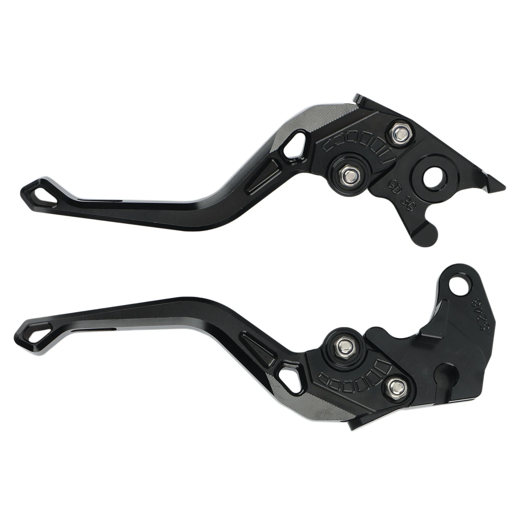 Motorcycle Clutch Levers Brake Levers for YAMAHA MT125 MT-125 2017-2020(Black)