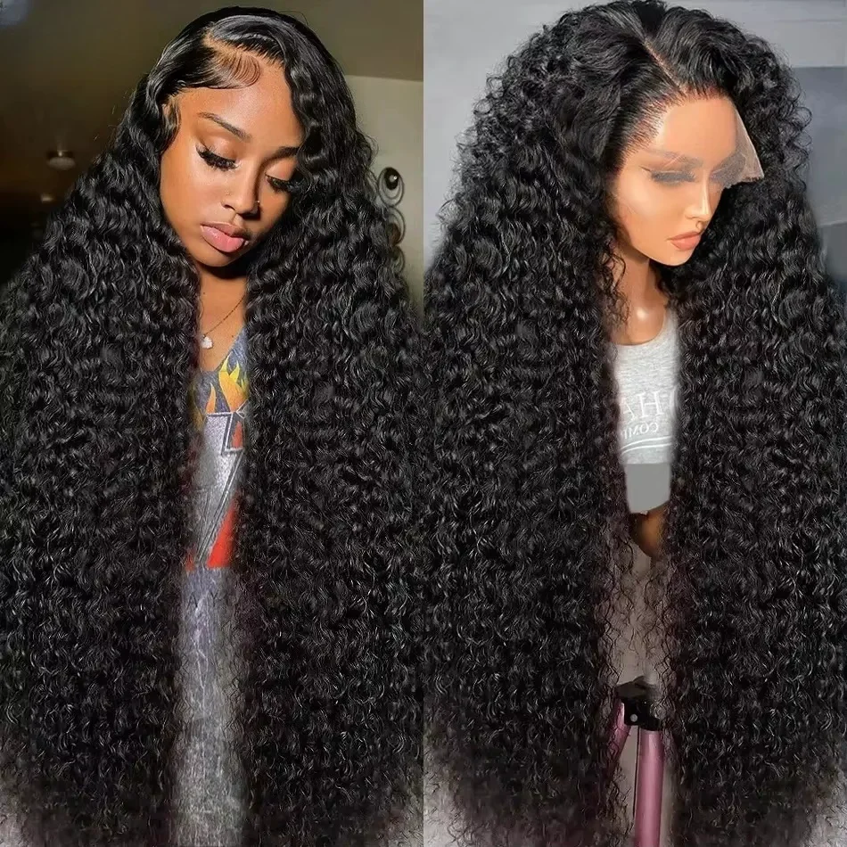 250% Hd 13x6 Water Wave Ready to Wear Human Hair Wigs Loose Deep Wave Lace Front Wig Curly 13x4 Glueless Wig For Women