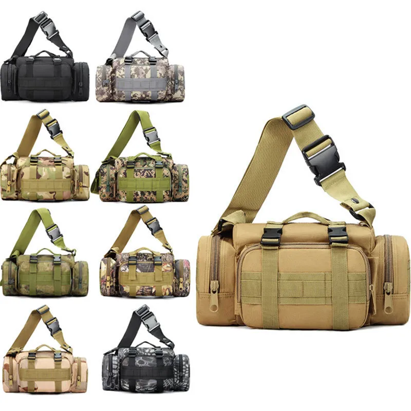 

2024 New Outdoor 3P Cross-Body Waist Bbag Handbag Leisure Sports Tactics Bag Single Shoulder Camera Backpack