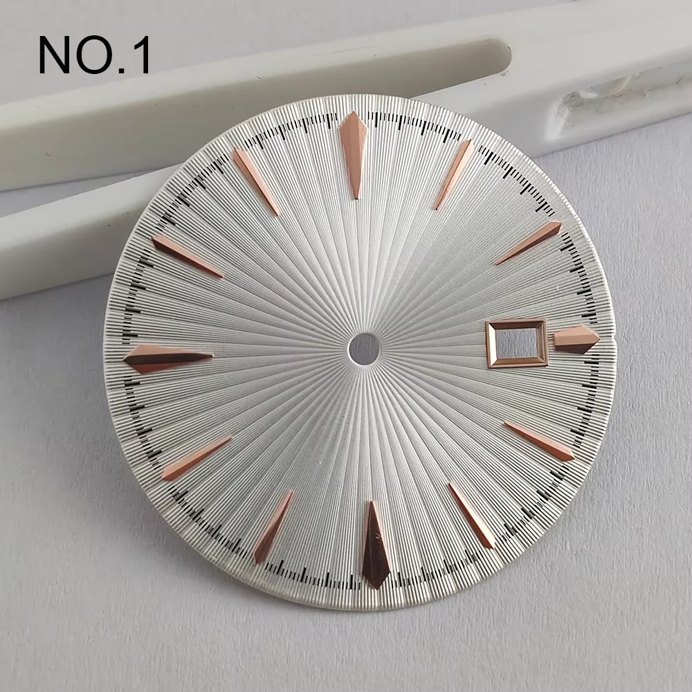 NH35 قرص 35 ملم قرص كوكتيل بلمسة نهائية لسطح NH35 إكسسوارات ساعات ميكانيكية مجوفة قرص ساعة رجالي #3