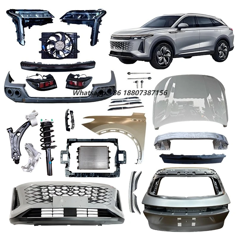 

CHERY EXEED RX Tiggo 9 Yaoguang CDM Auto Parts Bumpers Headlights Doors Hoods Fenders Tailgates Rearview Mirrors Radiator Fans