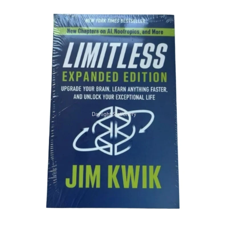 Limitless Expanded Edition By Jim Kwik Upgrade Your Brain, Learn Anything Faster, and Unlock Your Exceptional Life Paperback