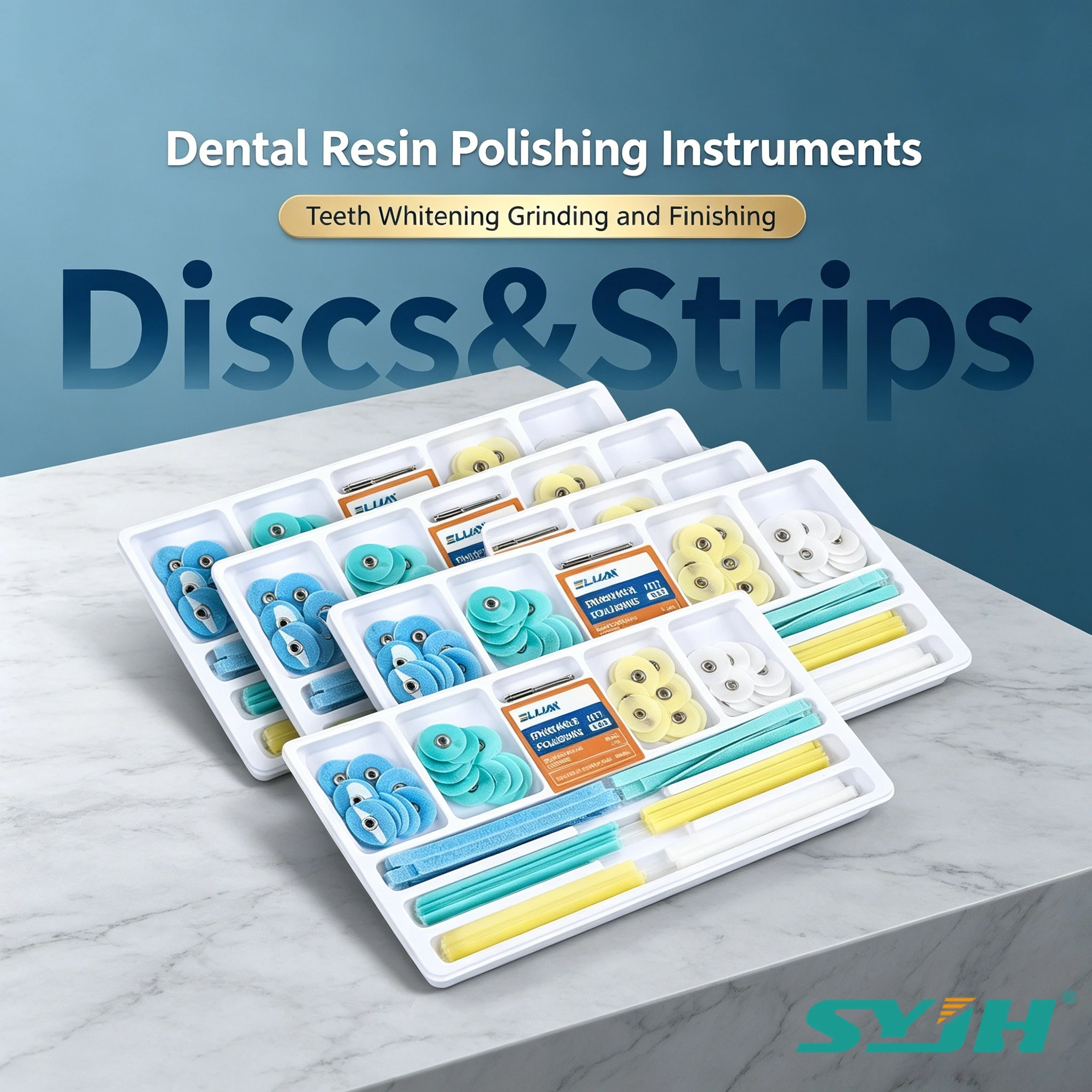 

5/10Boxes Wholesale Dental Resin Polishing Discs&Strips Set Interproximal Polishing Extra Thin Contouring Odontologia Instrument