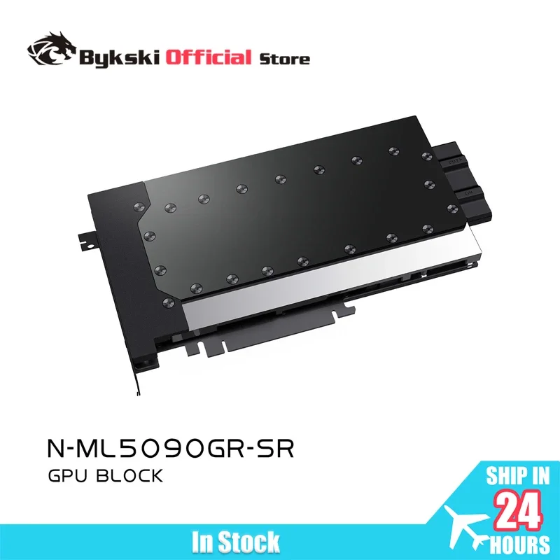 Bykski N-ML5090GR-SR /GPU Block for Manli RTX5090 Gallardo / ZOTAC RTX 5090 SOLID OC Video Card, Full Cover All-Metal Radiator