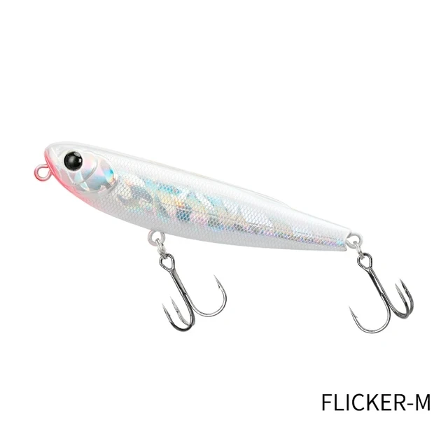 TSURINOYA FLICKER 70F Z Dog Topwater Walker Angelköder 70mm 8,4g Künstlicher Pencil Floating Stick Hard Bait für Barsch und Hecht