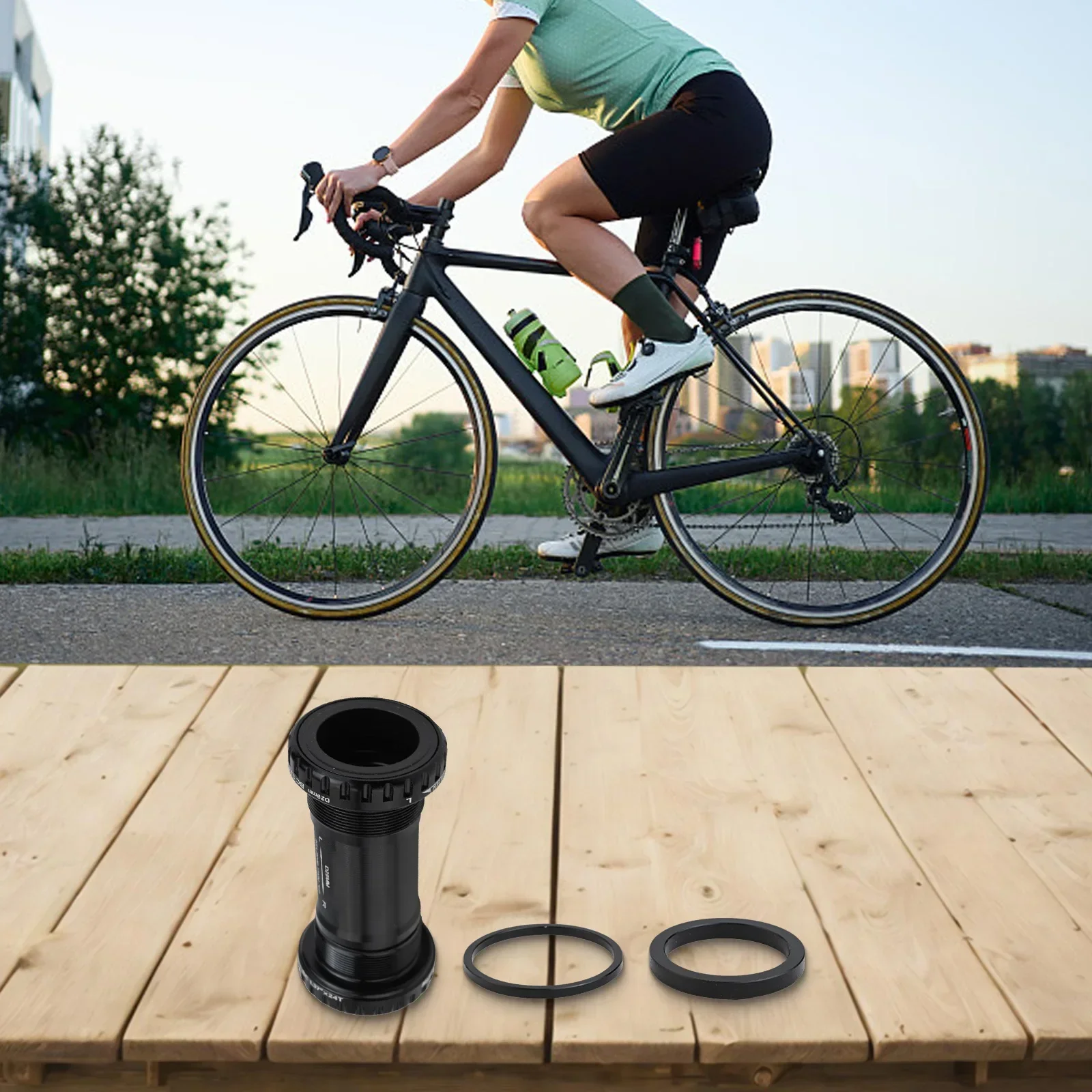 

Обновите производительность вашего велосипеда за помощью этого надежного алюминиевого каретки диаметром 29 мм, идеально подходит для моделей DUB 6873 мм.