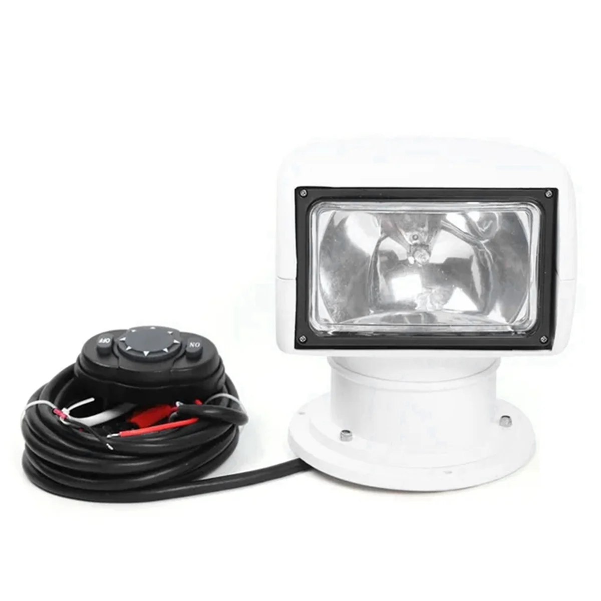 Boat Marine Spotlight Remote Control Truck Car Searchlight 100W 12V Spot Light White