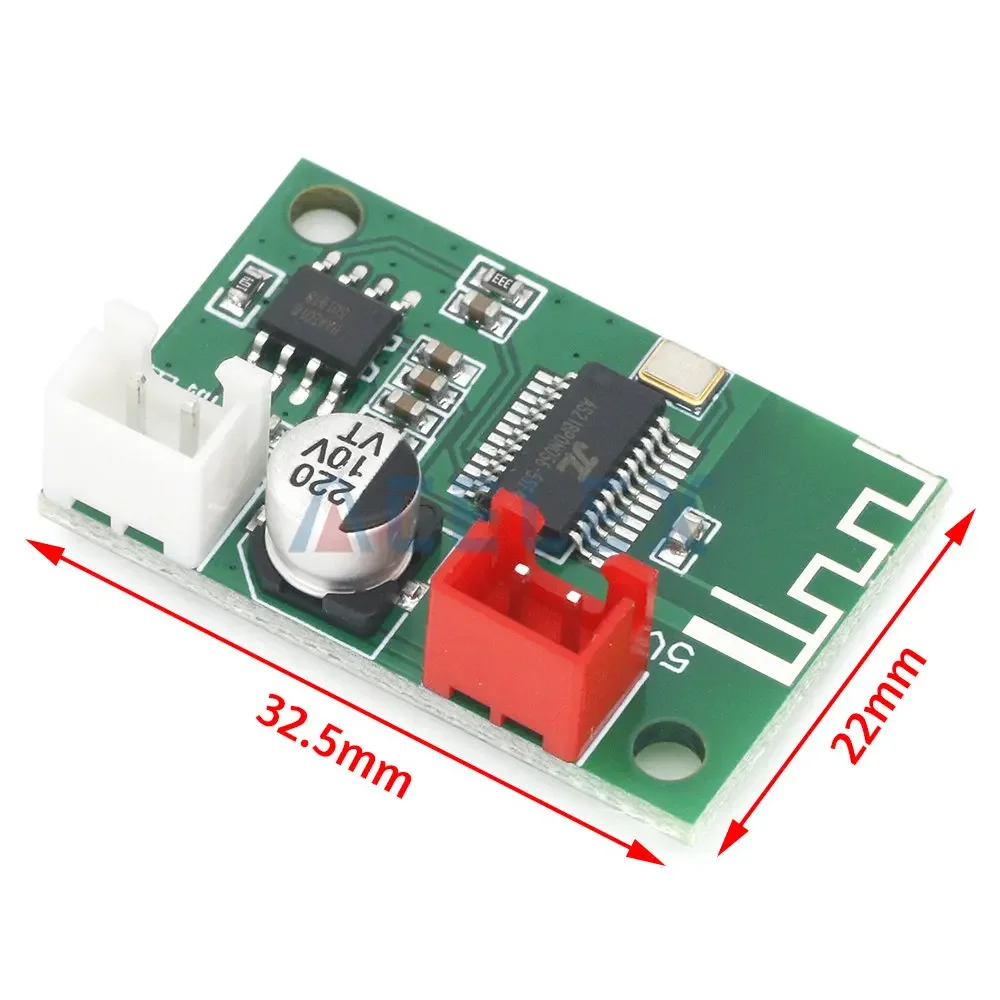 5V Bluetooth Amplifier Module 5W Mono Class D Wireless Lossless Music Player Digital Power Amplifier Finished Board