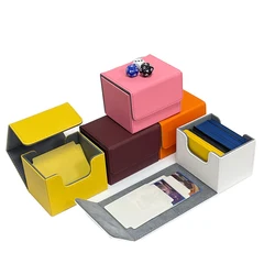 Trading Card Deck Box Storage Hobbies Protective for TCG Durable Baseball Card for 100+ Cards Card Holder Display Cards Case