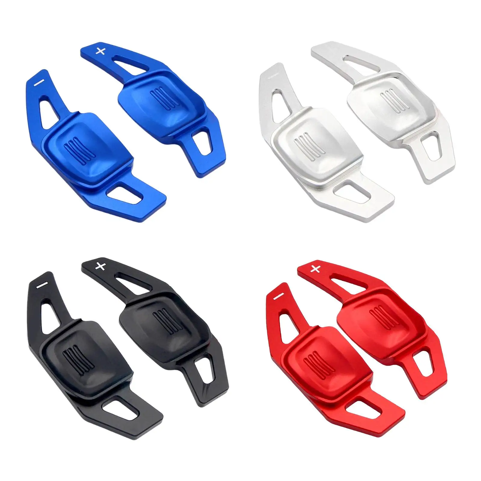 CNC Aluminum Alloy Paddle Shift Extension Car Steering Wheel Shifter Replacement Accessory for VW Lamando Phaeton