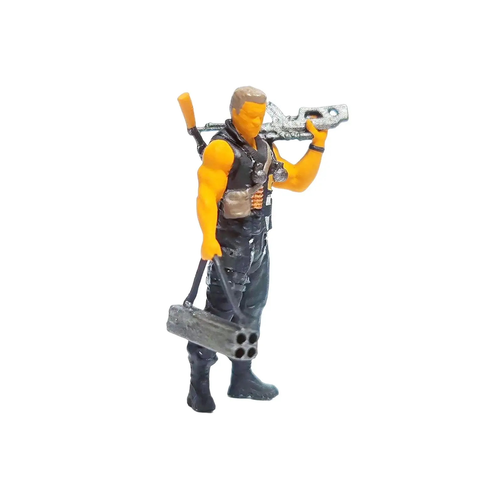

1:64 Male Figure Movie Scene Tiny People Character for Collections DIY Projects Micro Landscape Building Model Train Railway