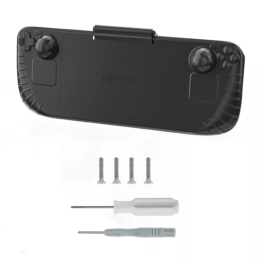 

Non-scratch Protective Back Case Console Protective Cover Shock-Absorption Cooling Rear Housing Cover for Steam Deck Accessories