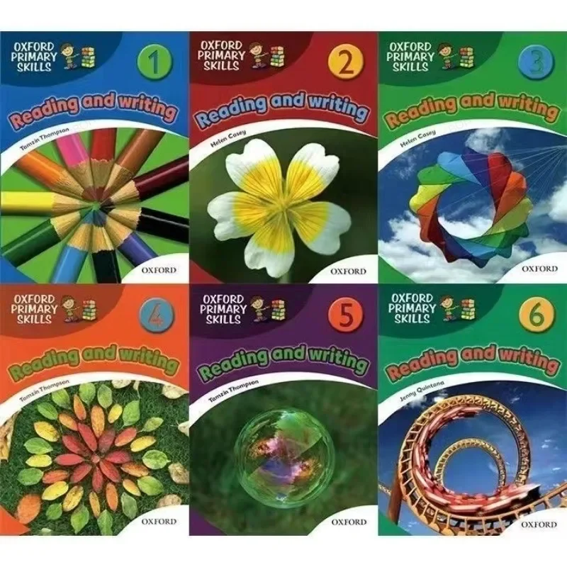 

6 Books/Set Oxford Primary Skills Reading and Writing Children English Learning Textbook Exercise