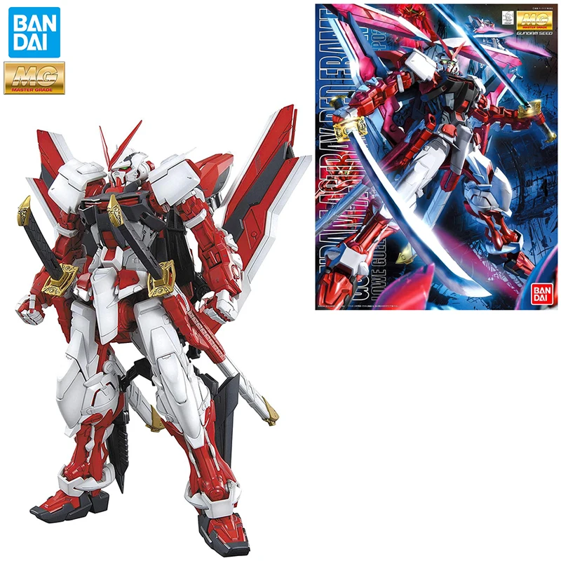 

В наличии Bandai мастер класс 1/100 мг Gundam Astray красная рамка Лоу геле настроить мобильный костюм MBF-PO2KAI экшн модели игрушки