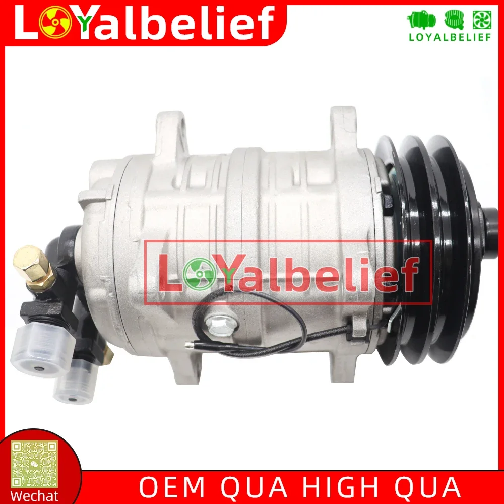 Air Conditioning AC Compressor TM15 TM16 For Shuttle Buses Vans and Vehicles Replaces HP150 10355011 48845011 2521152 2PK