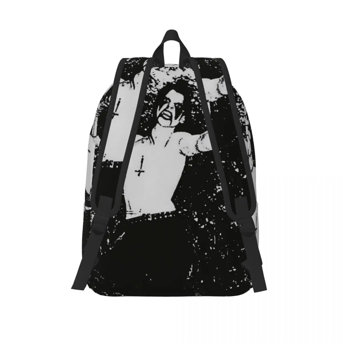Grausamkeit Music Black Metal Backpack Pria Ransel Tahan Lama Poliester Streetwear Tas Sekolah Menengah Universitas Ransel Kustom