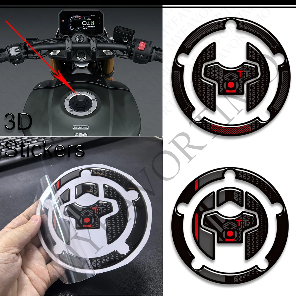 Motorcycle For GSX-8T GSX-8TT GSX 8T 8TT Tank Pad Knee Tank Pad Cap Gas Fuel Oil Knee Protection Stickers Decals Accessories