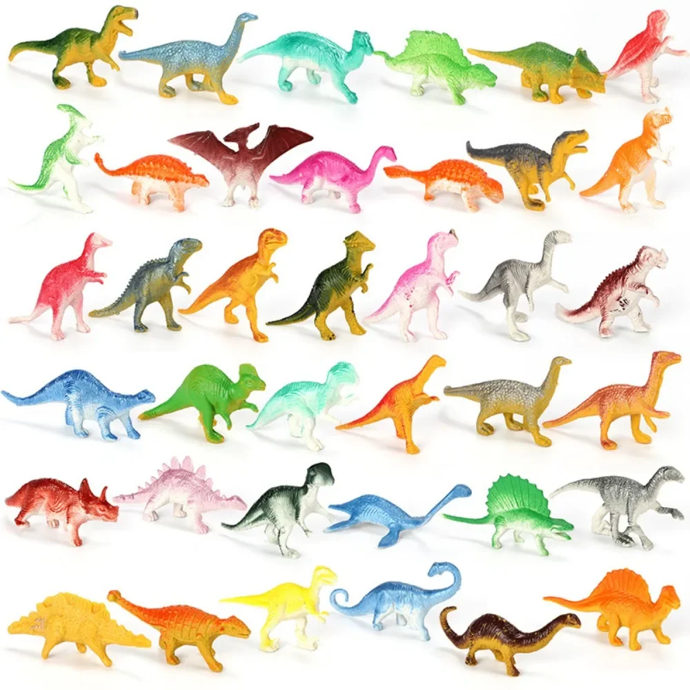 39Pcs/Lot Mini Dinosaur Figures Model Children's Educational Toys Dinosaur Figure Dinossauro Kids Toys for Boy Birthday Gifts