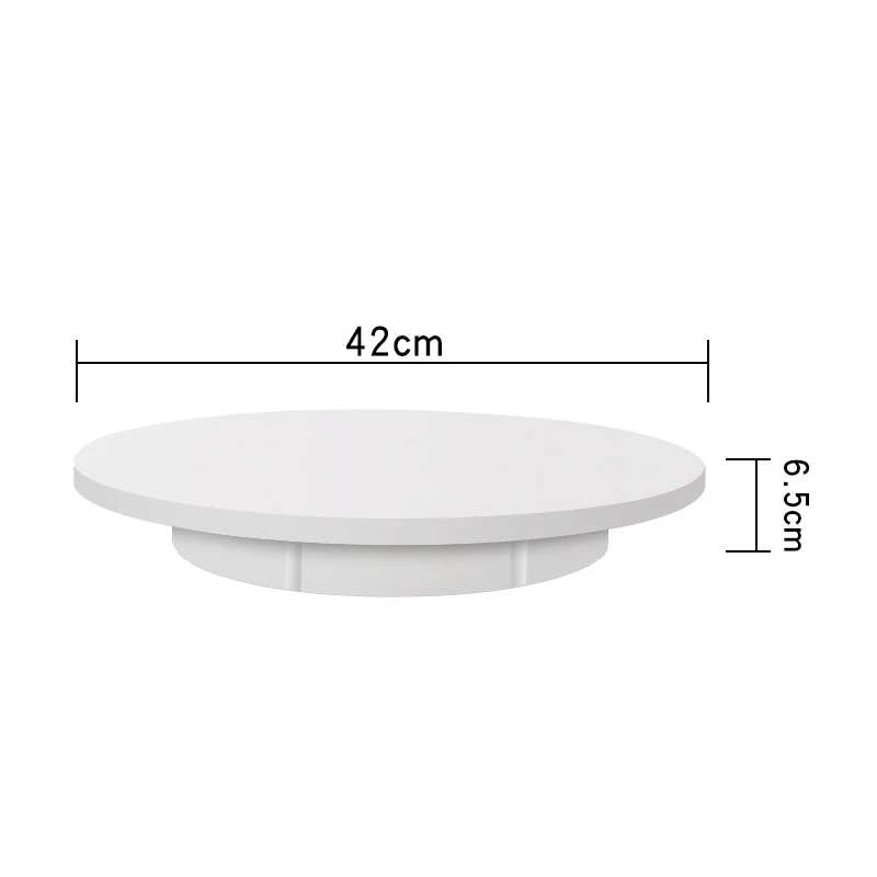 

42CM Display Stand With 360 Degree Rotating Base Shop Product Stands Remote Control Turntable Display Stand