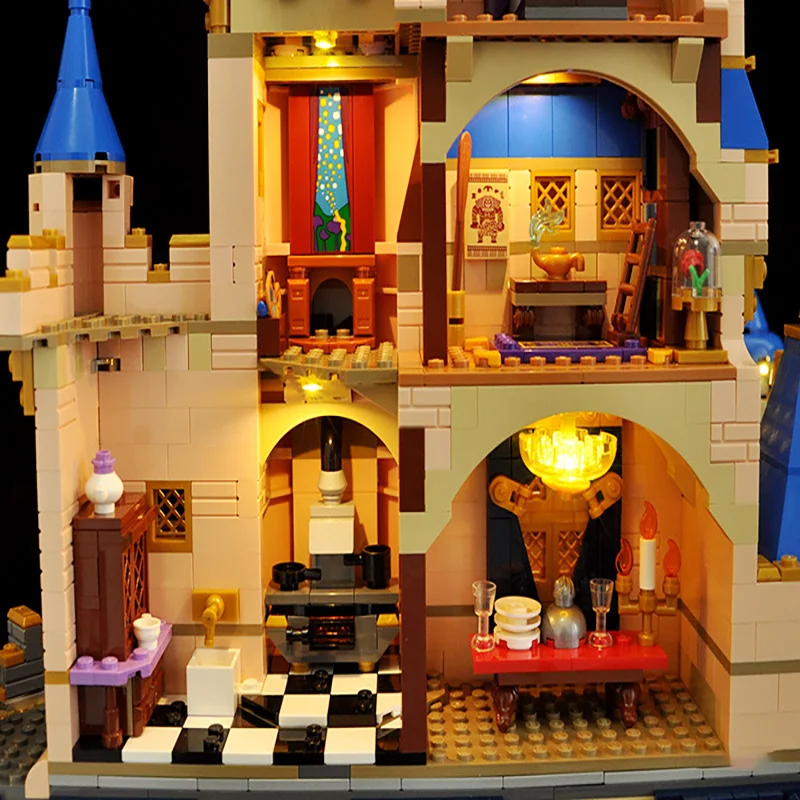 Kit de luz LED para 43222, acessórios de conjunto de iluminação criativa DIY compatíveis com modelo de blocos de construção, não inclui conjunto de modelo