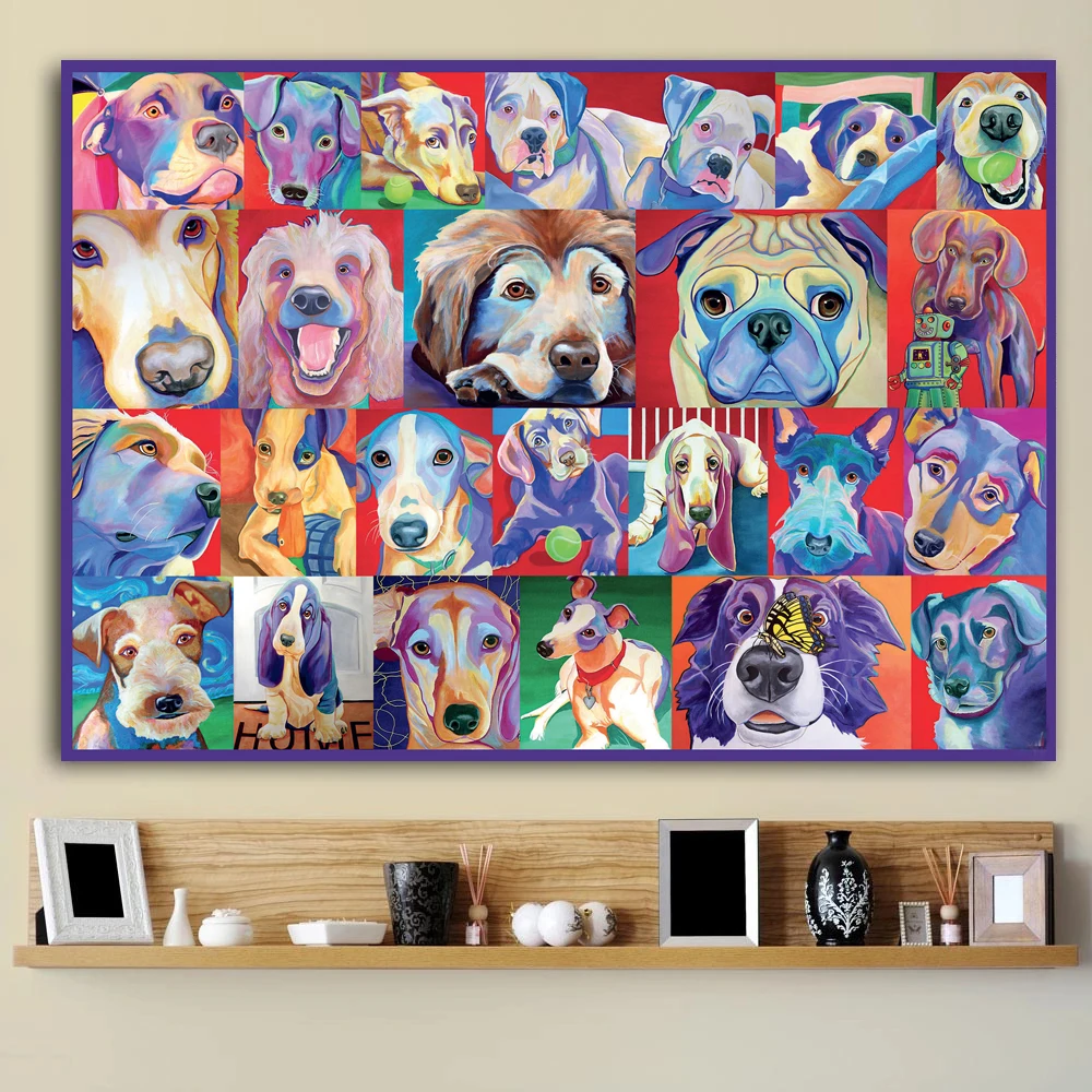 Doggie Diamond Painting Dog 5D DIY Full Square Diamond Embroidery Sale Animals Rhinestone Picture Cross Stitch Kit Home Decor