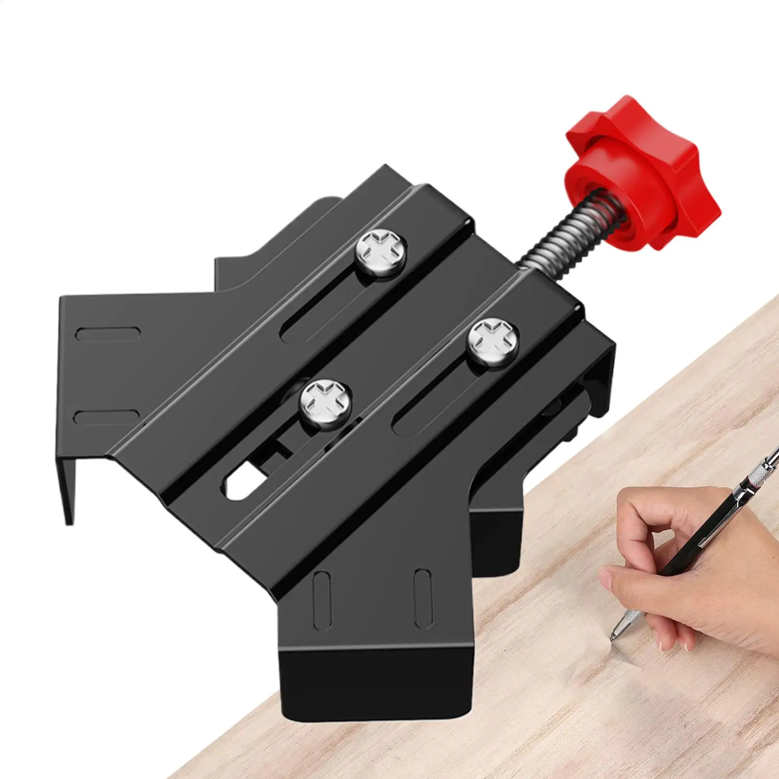 

Right Angle Clamp Heavy Duty Adjustable Jaw Tool 90 Degree Right Angle Corner Clamps for Dad Birthday Men Photo Framing