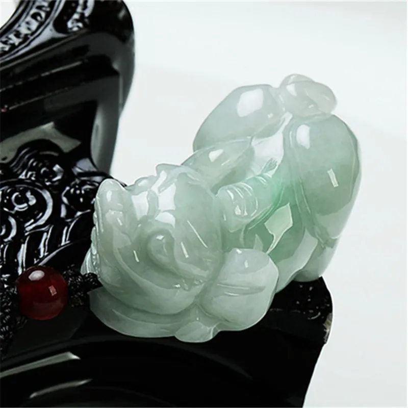 Zhenping Meiyuyuan Factory Direct Supply Genuine Men's and Women's Jade Pendant Small SizeAGoods Jade Pi Xiu Pendant