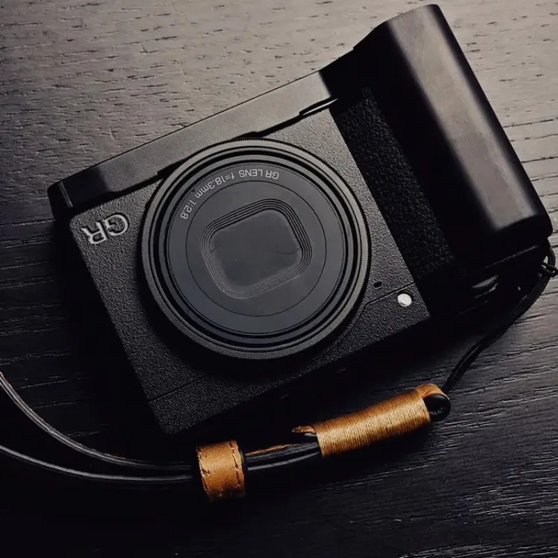 Wooden Hand Grip Quick Release L Plate Bracket For Ricoh GR3 GRIII Ricoh GR 3 GR3X