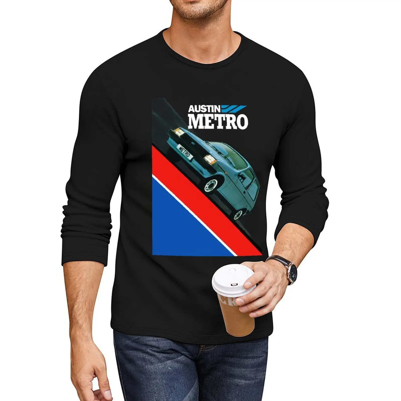 

AUSTIN METRO Long T-Shirt custom t shirts design your own hippie clothes animal print shirt for boys cute clothes t shirt men