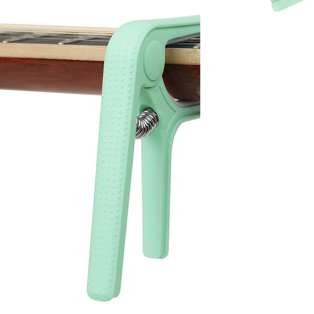 

Guitar Capo Acoustic Tuner for Ballad Tuners Electric Silica Gel Adjustable Tuning Electronic