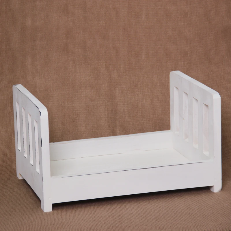 Baby Crib Bed For Photo Shoot Newborn Full Moon - Hundred Days Photography Props Accessories Studio Photo Bed Background Chair