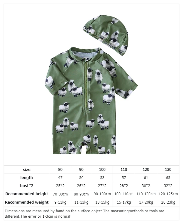 Children's One-piece Swimming Costume Boys and Girls Sunscreen Quick-dry Swimming Costume Baby Beach Holiday Swimwear