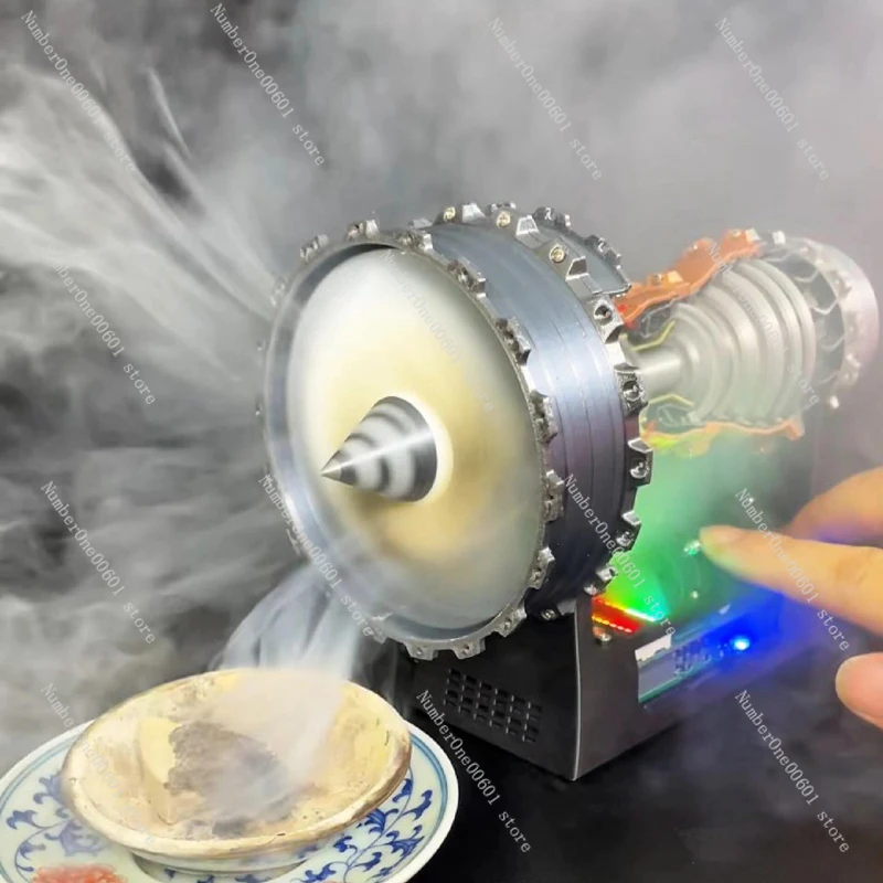 Aircraft Turbofan Engine Tr900 Model Jet Engine Model Creative Desktop Decoration