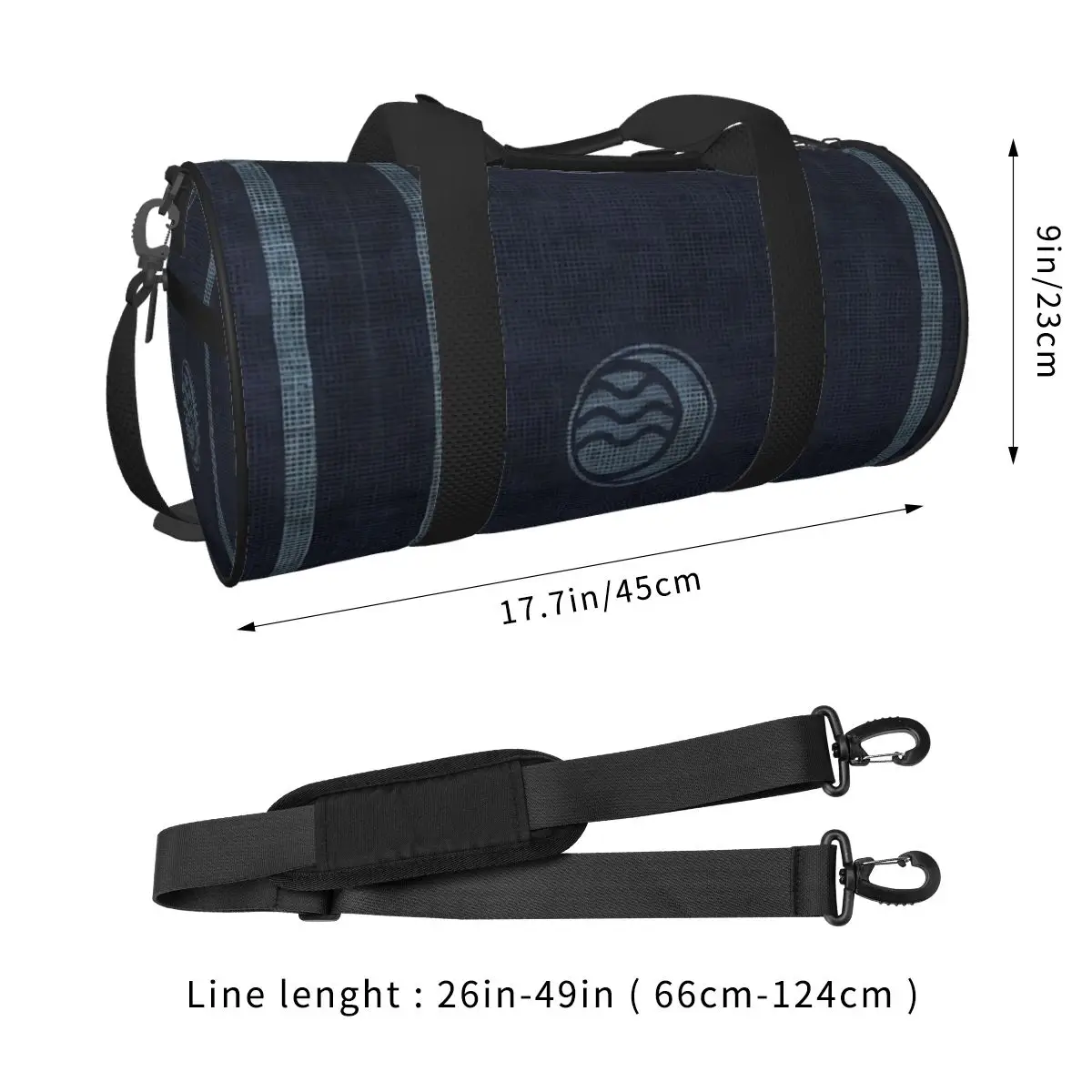 Atla Flag Of The Water Tribe Gym Bag A-Avatars Training Sports Bags Men Women Large Colorful Fitness Bag Waterproof Handbags