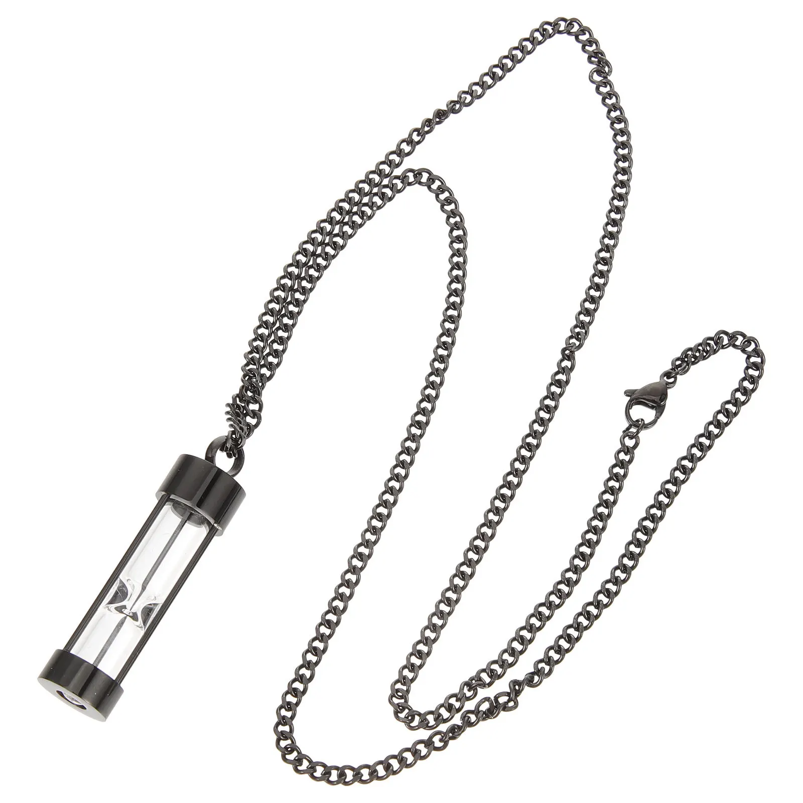 

Hourglass Vial Cremation Urn Necklace Pendant Necklace for Women Memorial Keepsake Jewelry for Ashes Women Necklace,