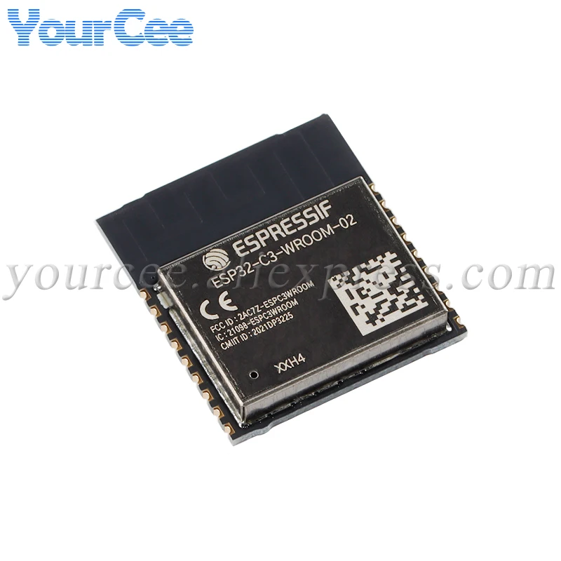 ESP32-C3-WROOM-02 02U H4 N4 ESP32-C3 ESP32 2.4GHz BLE 5.0 WiFi Wireless Module UART I2C I2S 4MB SPI Flash