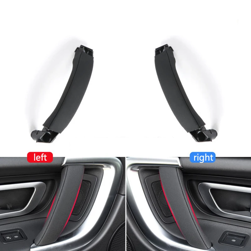 New Left Right Car Interior Door Leather Pull Handle for Land Rover Discovery 2015-2019  Inner Door Panel Handle Pull