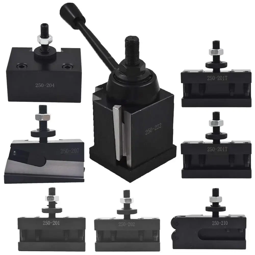 Suitable for American quick change tool holder body piston wedge car boring integrated five clamp tool holder set 250-000/100/20