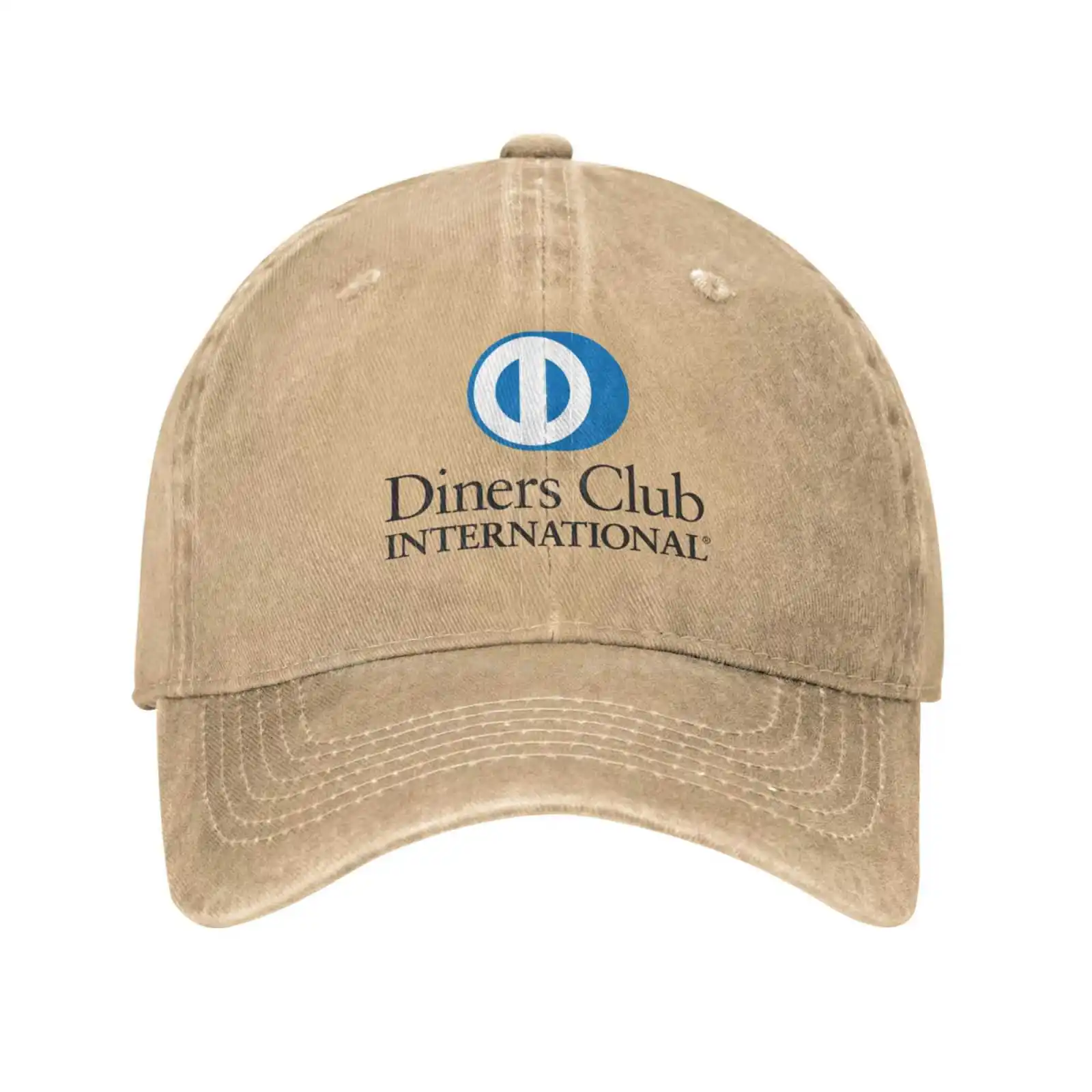 Diners Club Международный логотип, качественная джинсовая бейсболка